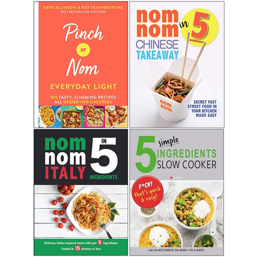 Pinch of Nom Everyday Light: 100 Tasty, Slimming Recipes All Under 400  Calories (Pinch of Nom, 2) : Allinson, Kay, Allinson, Kate: :  Books