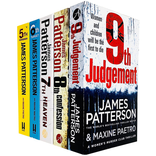 Women's Murder Club Series by James Patterson 5 Books Collection