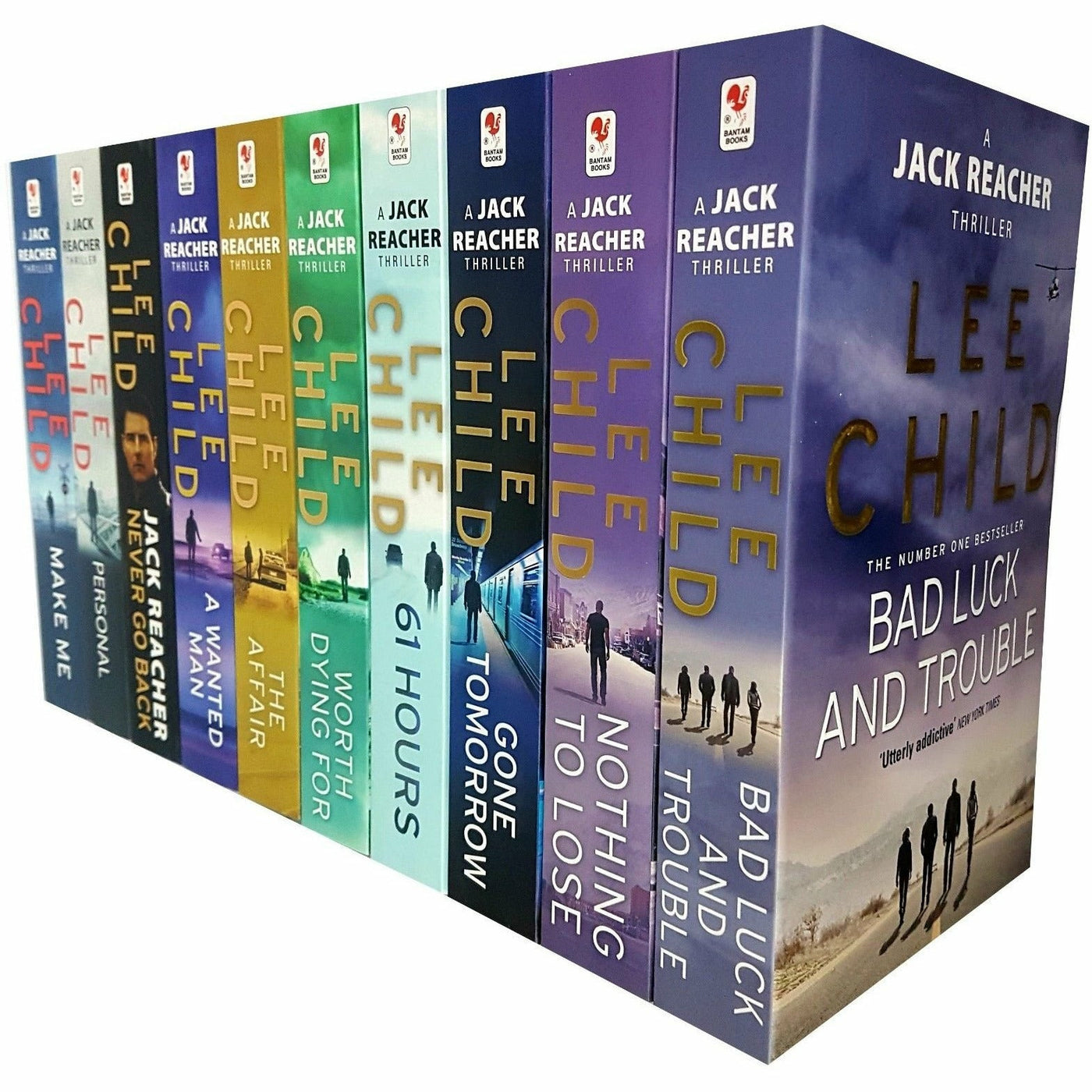 Lee Child Collection Series 3 And 4 Vol11 To 20 10 Books Set Bad