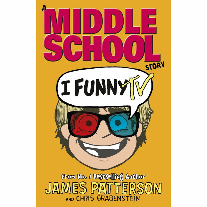 James patterson i funny series 4 books collection set (i funny, i even ...