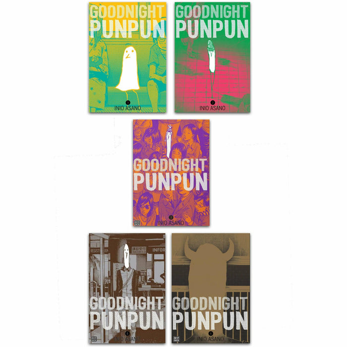 Goodnight Punpun Volume 12356 Collection 5 Books Set By Inio Asano The Book Bundle