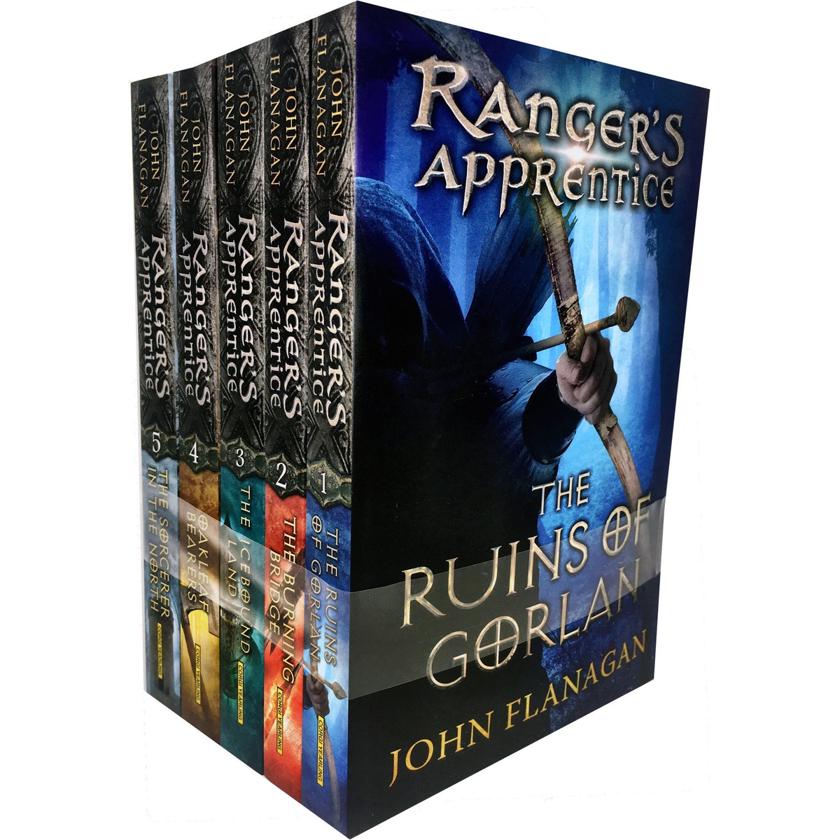 John Flanagan Rangers Apprentice Series 1 Collection Set 5 Books Set