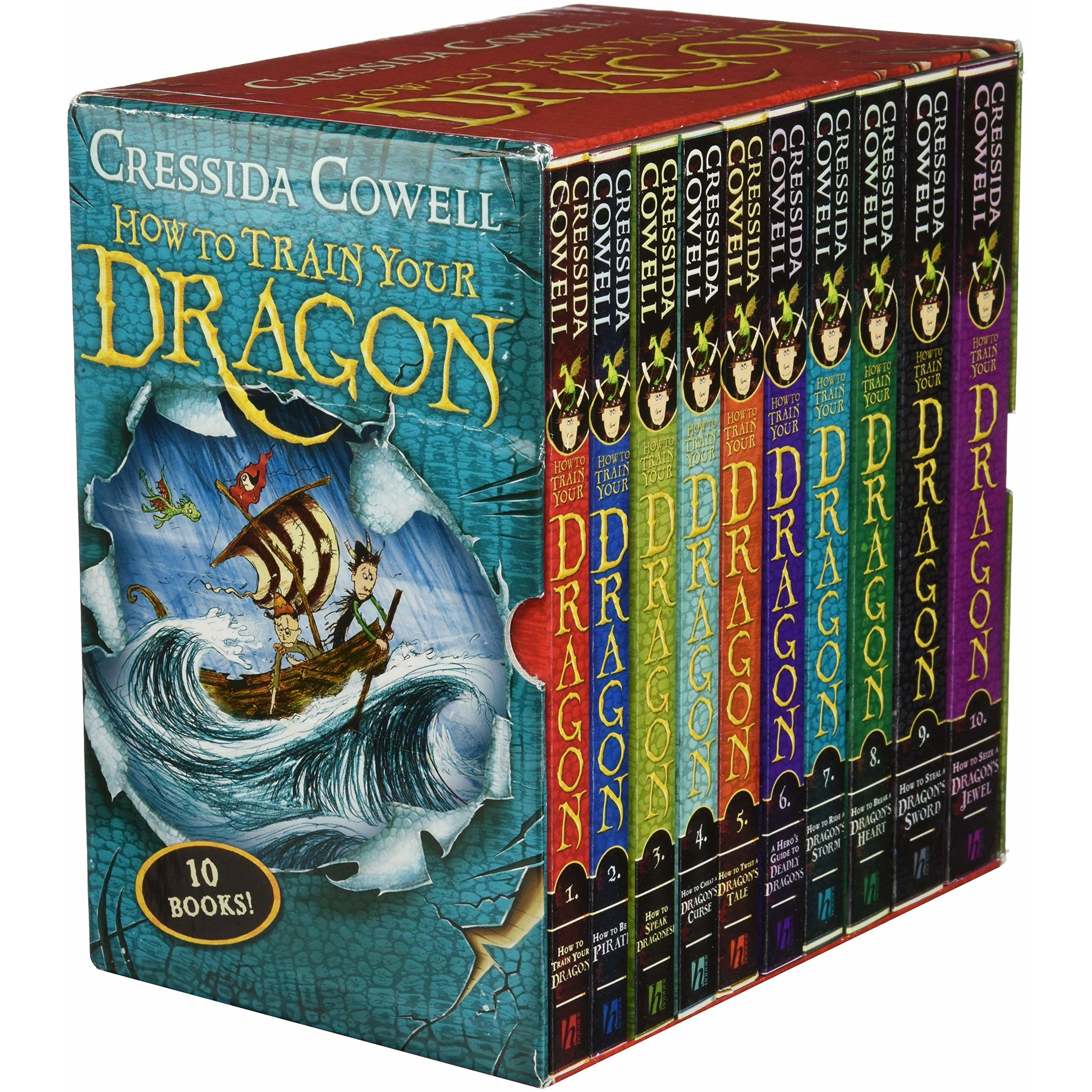 how to train your dragon book set