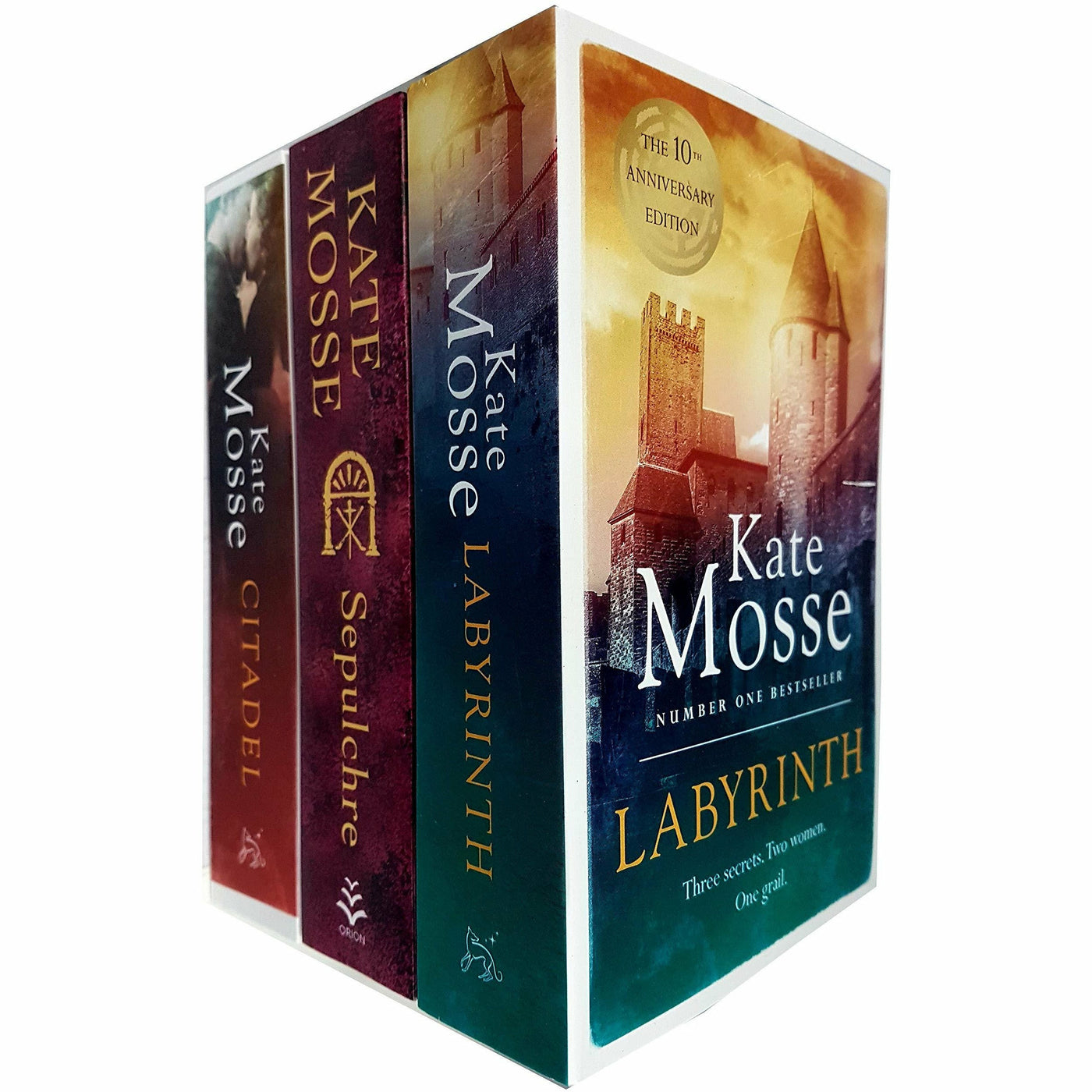 Kate Mosse Trilogy 3 Books Collection Set (Sepulchre, Citadel