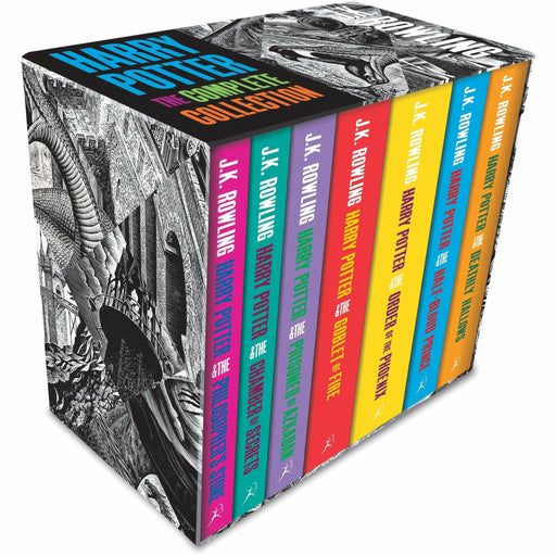 Harry Potter Hardcover Boxed Set: Books 1-7 (Trunk) - by J K Rowling (Mixed  Media Product)