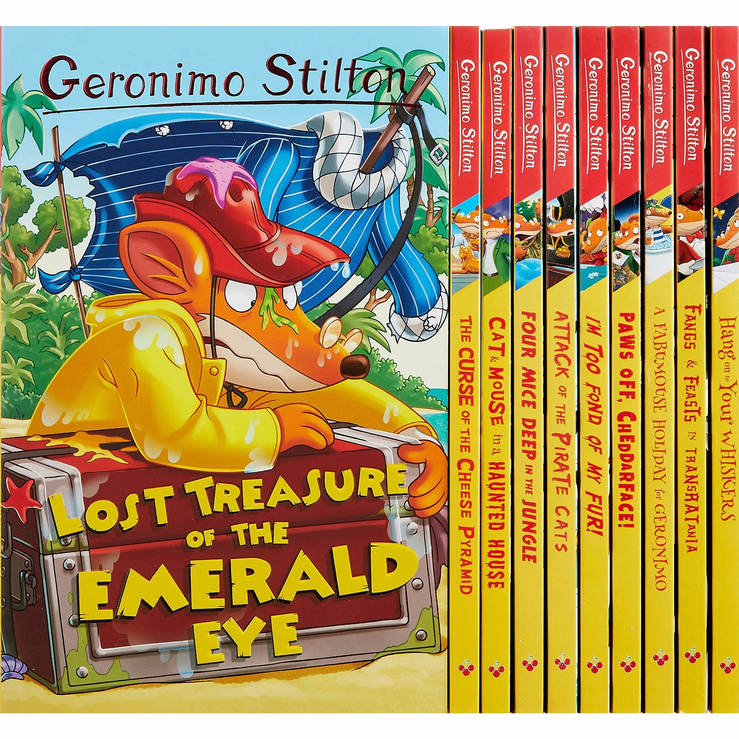 Geronimo Stilton 10 Book Collection (Series 1) Box Set The Book Bundle