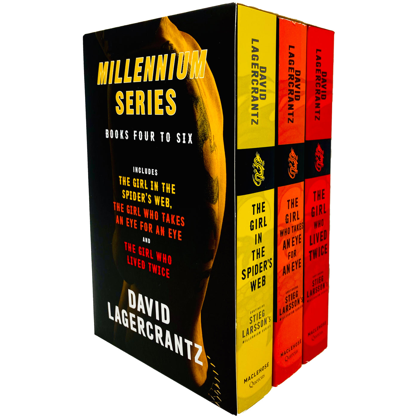 Millennium series 3 Books Collection Box Set by David Lagercrantz