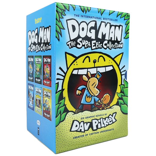 Dog Man Series 6-10 Collection 5 Books Set by Dav Pilkey Books