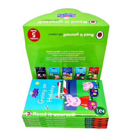 Peppa Pig Read It Yourself with Ladybird Level 1: 5 Books