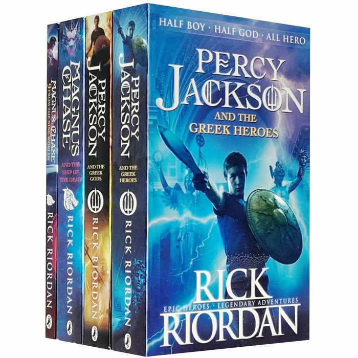 books by rick riordan percy jackson series