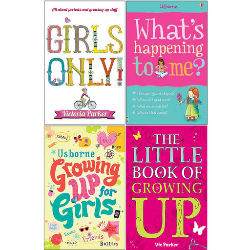 The Girls Guide to Growing Up By Anita Naik & The Boys Guide to Growing Up  By Phil Wilkinson 2 Books Collection Set