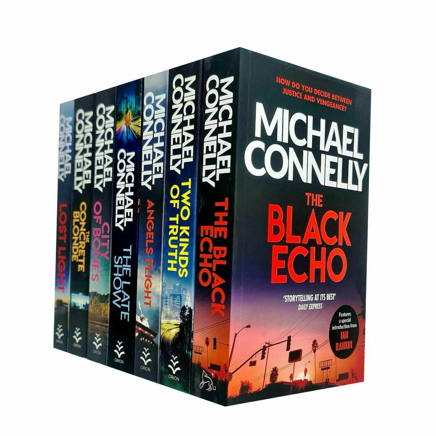 Michael Connelly Harry Bosch Series 7 Books Collection Set The Book