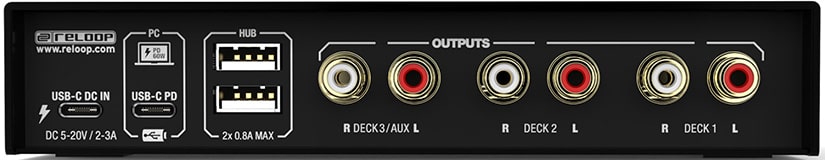 Reloop Flux - Outputs