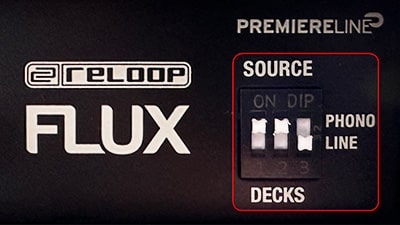Reloop Flux - Switches