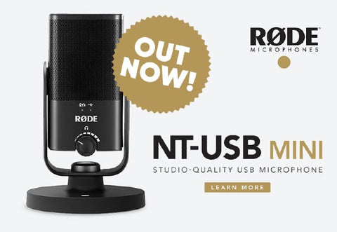 Rode NT-USB Mini USB Studio Recording Microphone