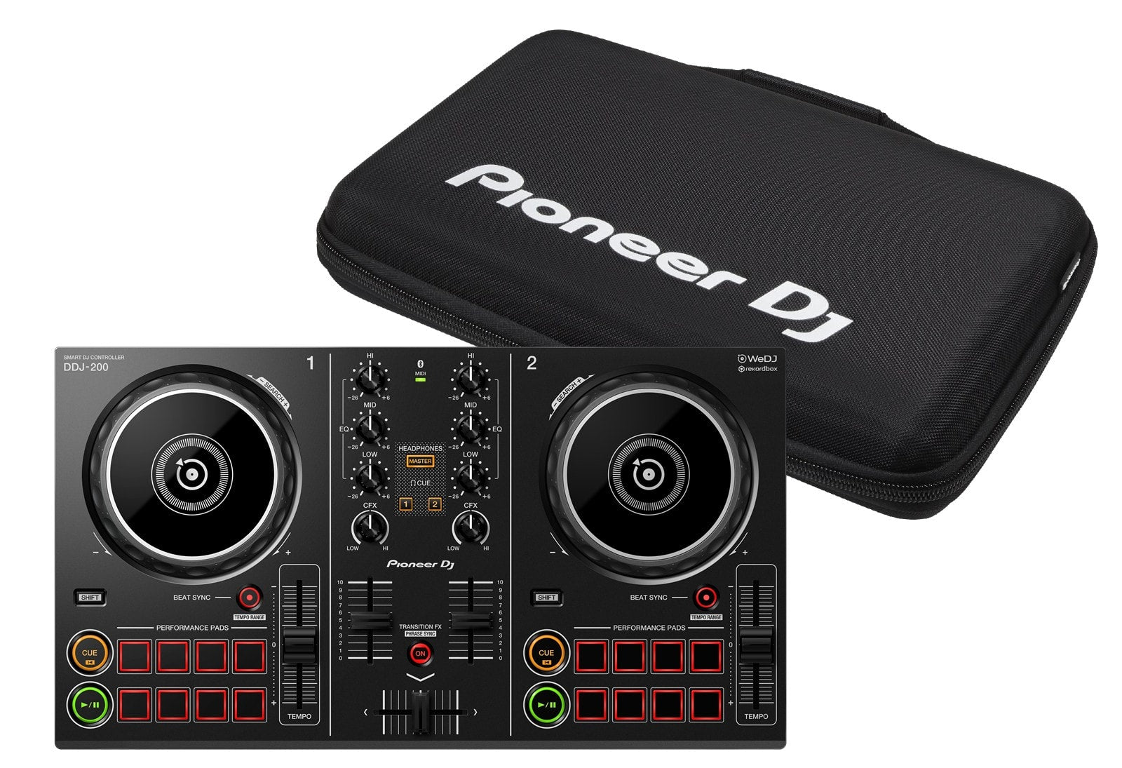 Pioneer DJ DDJ-200 2ch スマート DJコントローラー