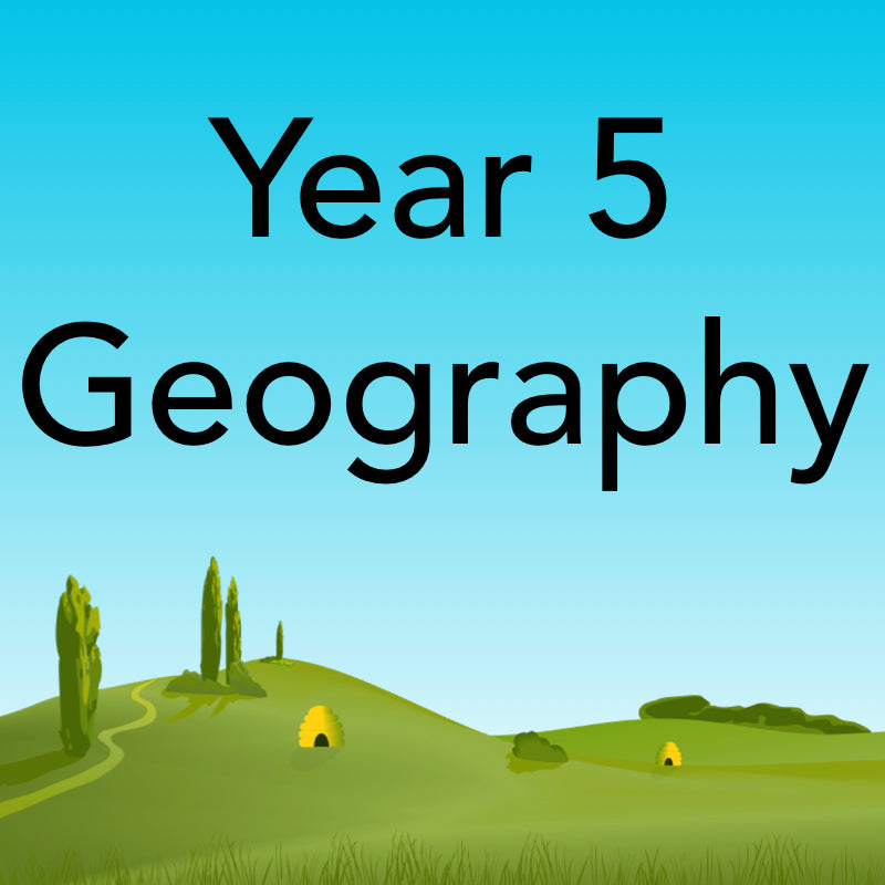 Year 5 Geography curriculum lesson resources by PlanBee