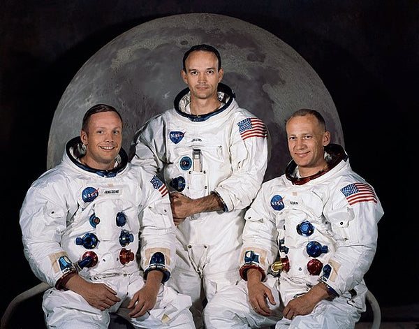 Neil Armstrong, Michael Collins and Buzz Aldrin