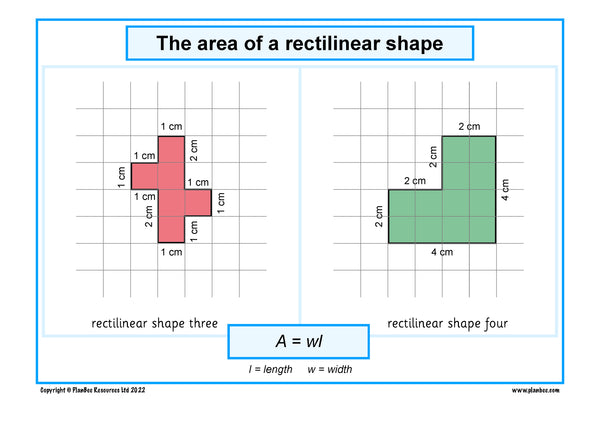 Finding the area of a rectilinear shape