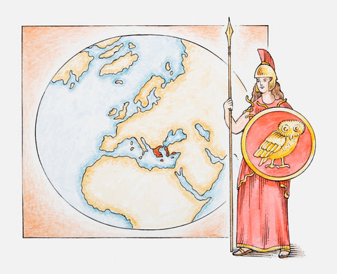 Ancient Greece Facts KS2 - Map of Ancient Greece