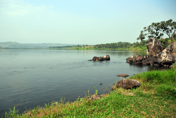 Lake Victoria in Uganda