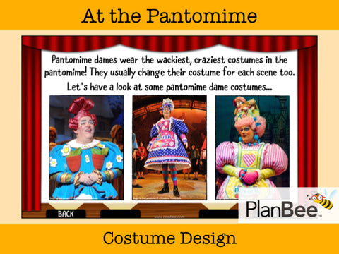 At the Pantomime | One-Off Art Lessons KS2
