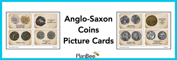 Anglo-Saxon Coin Picture Cards