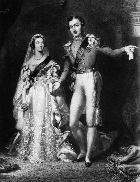 Queen Victoria (1819 - 1901) and Prince Albert (1819 - 1861)