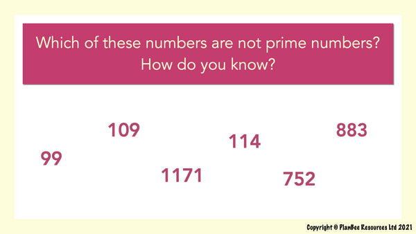 Question 14 - prime numbers