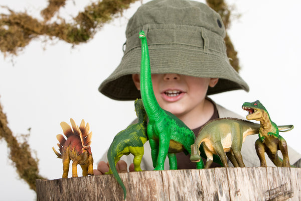 Playing and learning with dinosaur topics