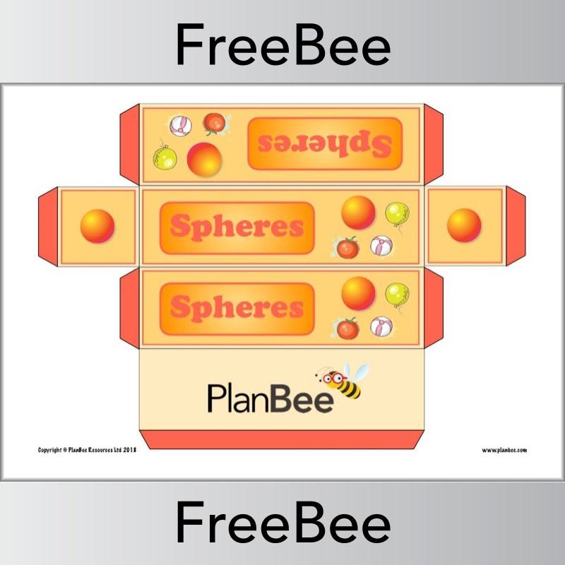 Maths 3D Shape Group Name Labels