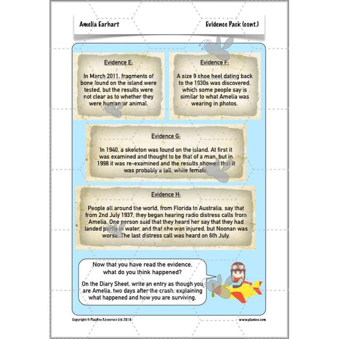 Amelia Earhart KS2 Special People Lesson by PlanBee