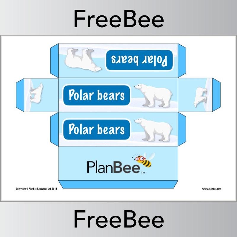 Arctic Animals Group Name Labels