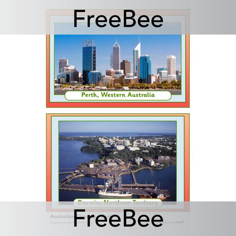Australian Cityscape Picture Cards