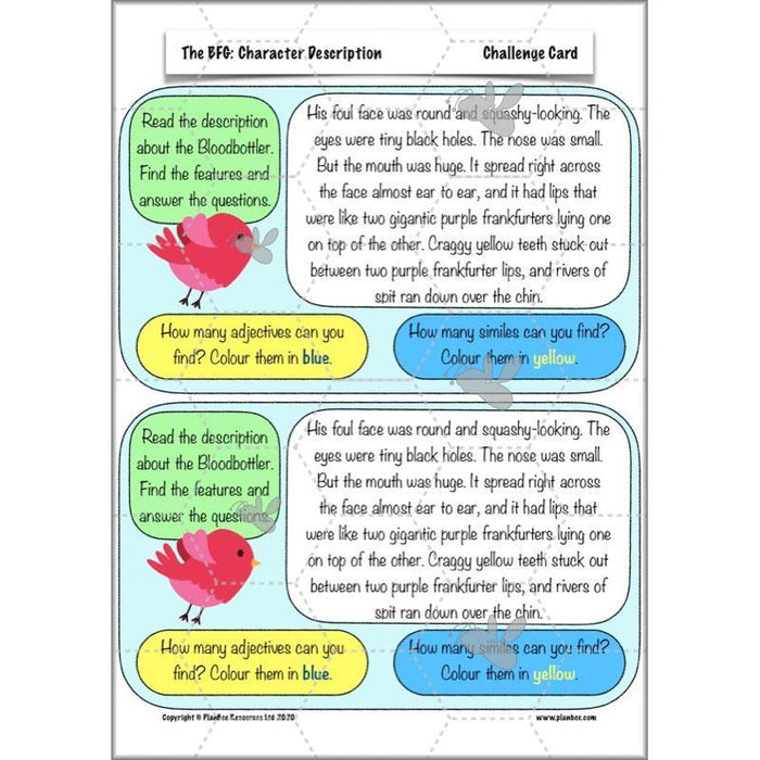 character-profile-ks1-example-entries-variety