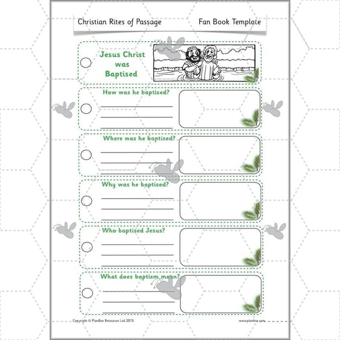 Christian Rites Of Passage Ks1 Year 2 Re Lesson Planning Planbee 