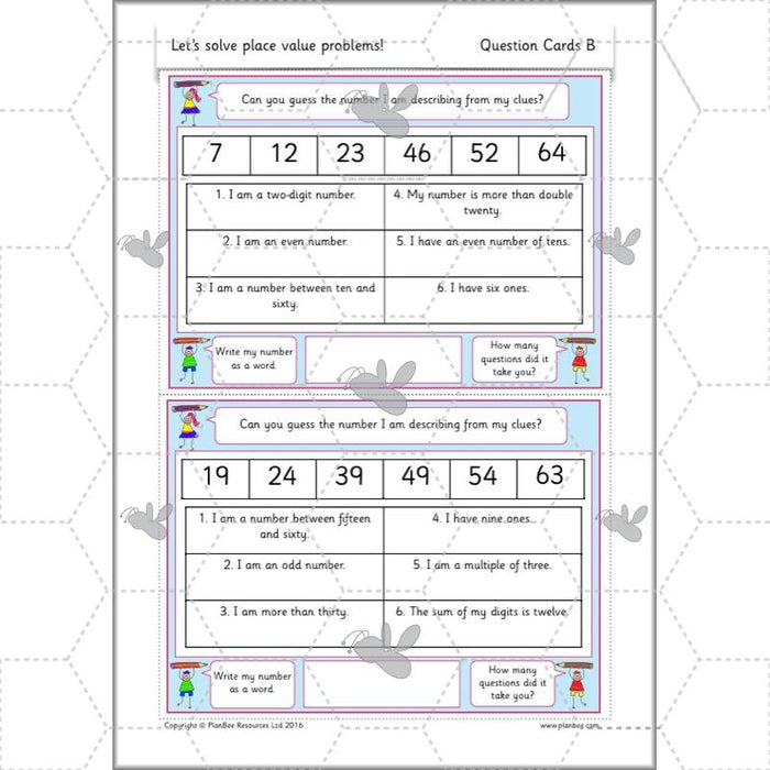 place value and problem solving with units of measure