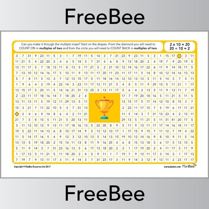 Multiple Mazes 2x table