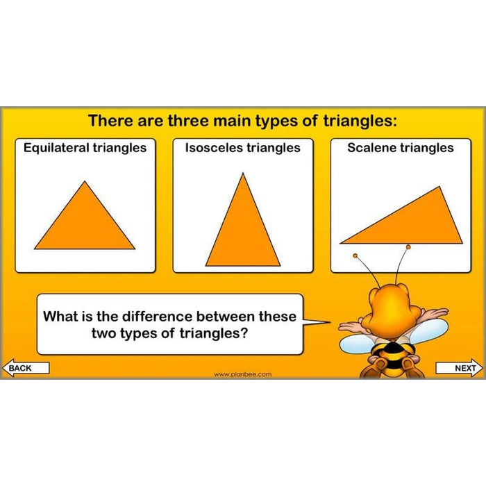 year 4 properties of 2d shapes ks2 maths by planbee