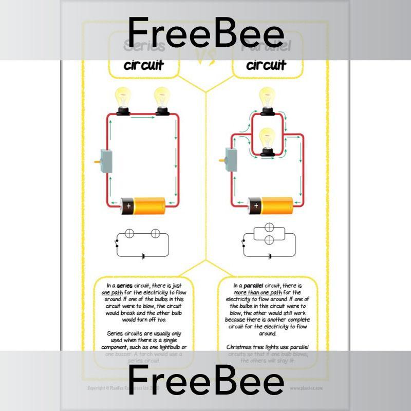 parallel circuits ks2 poster planbee