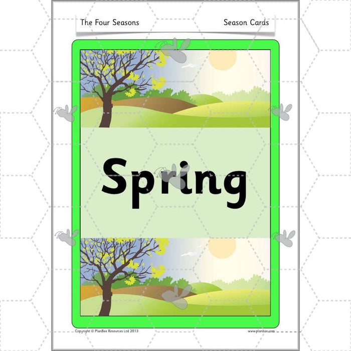 The Four Seasons KS1 Lesson Plans, Slides & Worksheets for