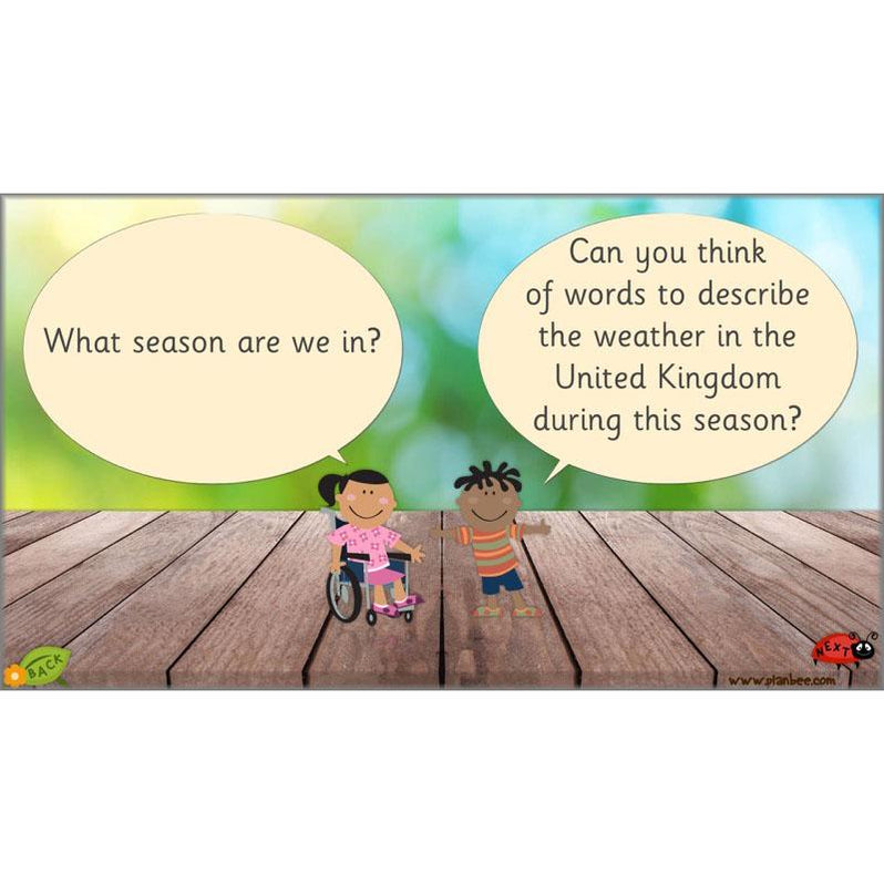 Weather Patterns: KS1 lessons, activities and worksheets — PlanBee