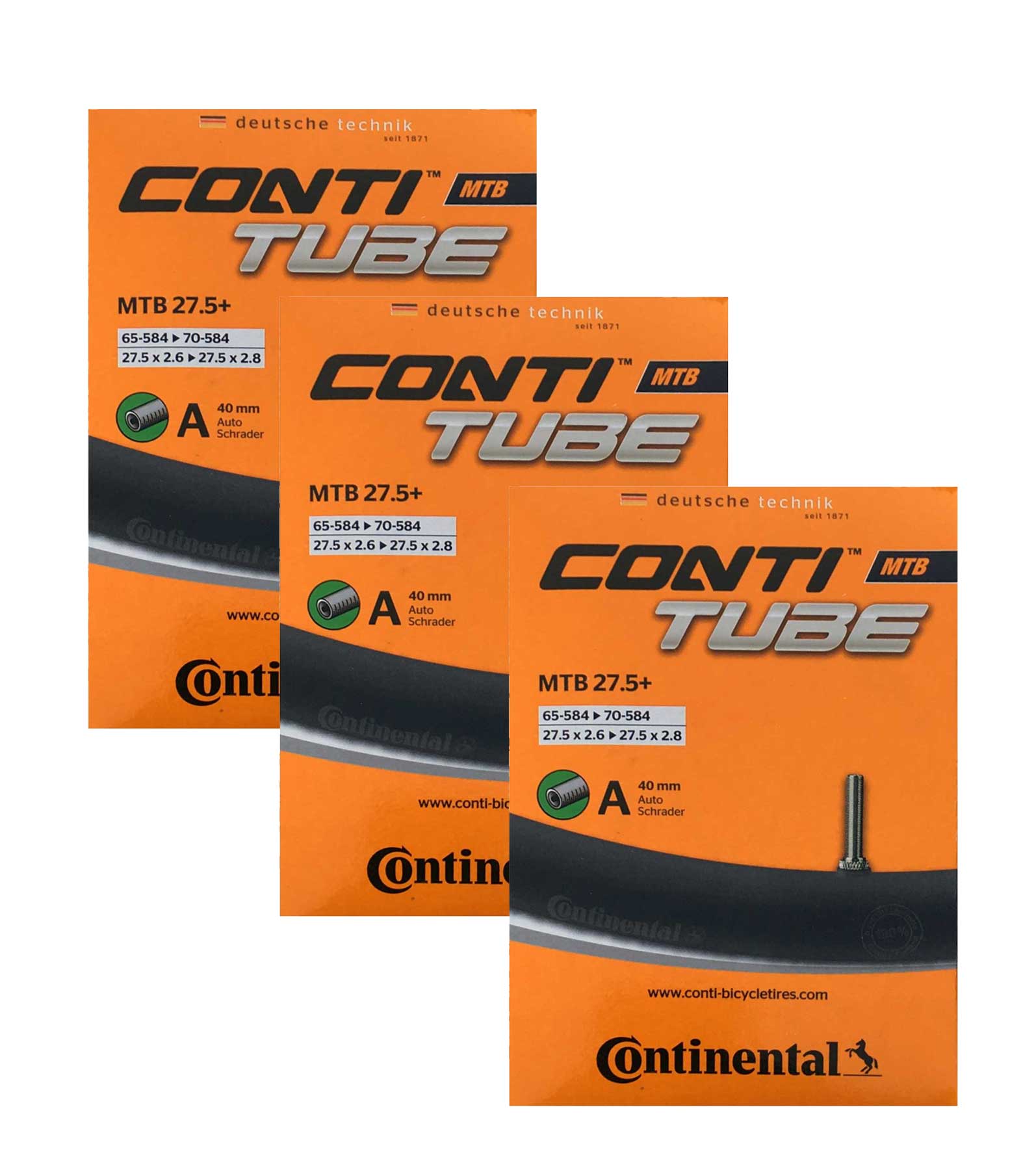 27.5 x 2.6 presta inner tube