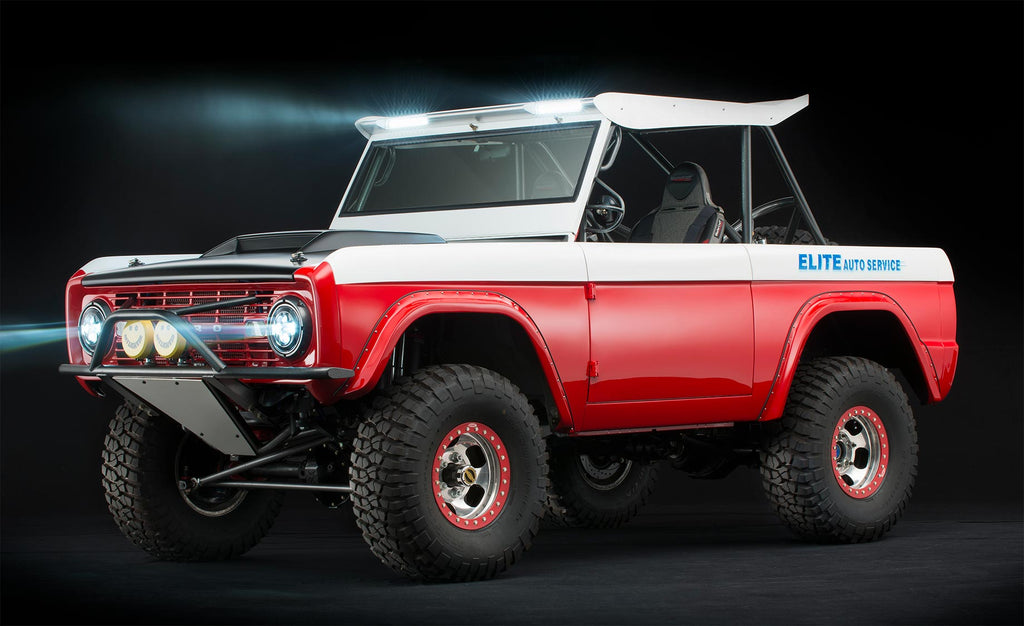 1967 Ford Bronco "Baja Bronco" studio photo profile view