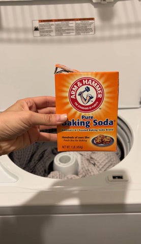 Baking soda for fresh & clean laundry