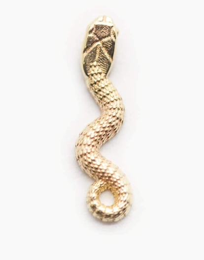 Threadless 14k Gold Snake Ends