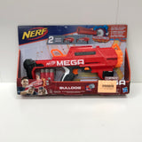 Nerf AccuStrike Mega Bulldog Blaster w/ 6 AccuStrike Mega Darts Ages 8+ Toy Open Box