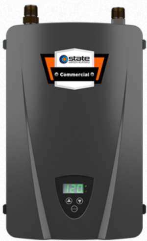 State 12.2 KW water heater on demand hot water for your hydronics heating