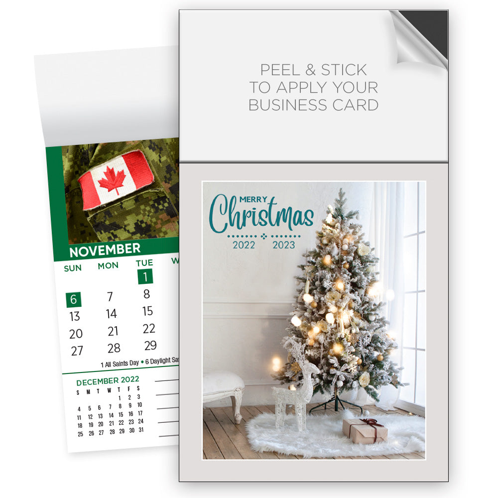 Merry Christmas Magnet Calendars (100 per box)