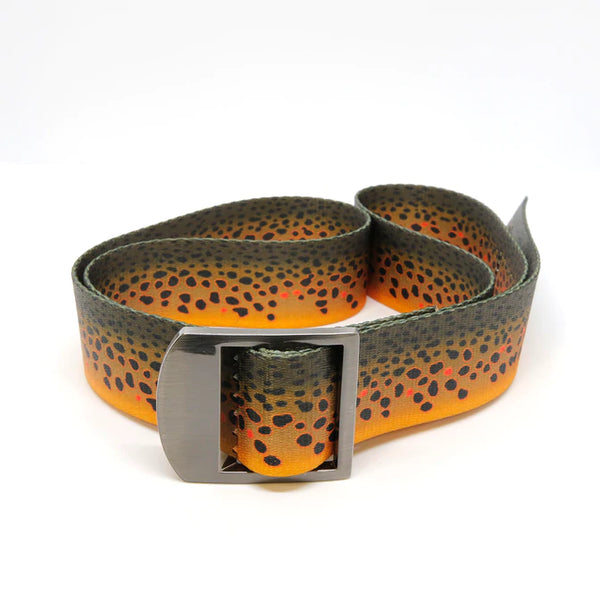 Fishpond Trucha Webbing Belt (Burnt Orange)